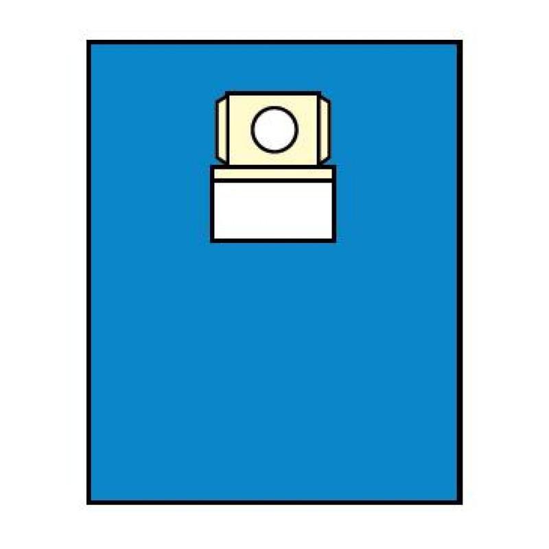 Покриття 160х120cm(см ), офтальмологічне з плівкою "Тегадерм" та приймальним мішком, СМС 35g/m2(г/м2), стерильне одноразового використання, ТМ «АХІЛЛ»